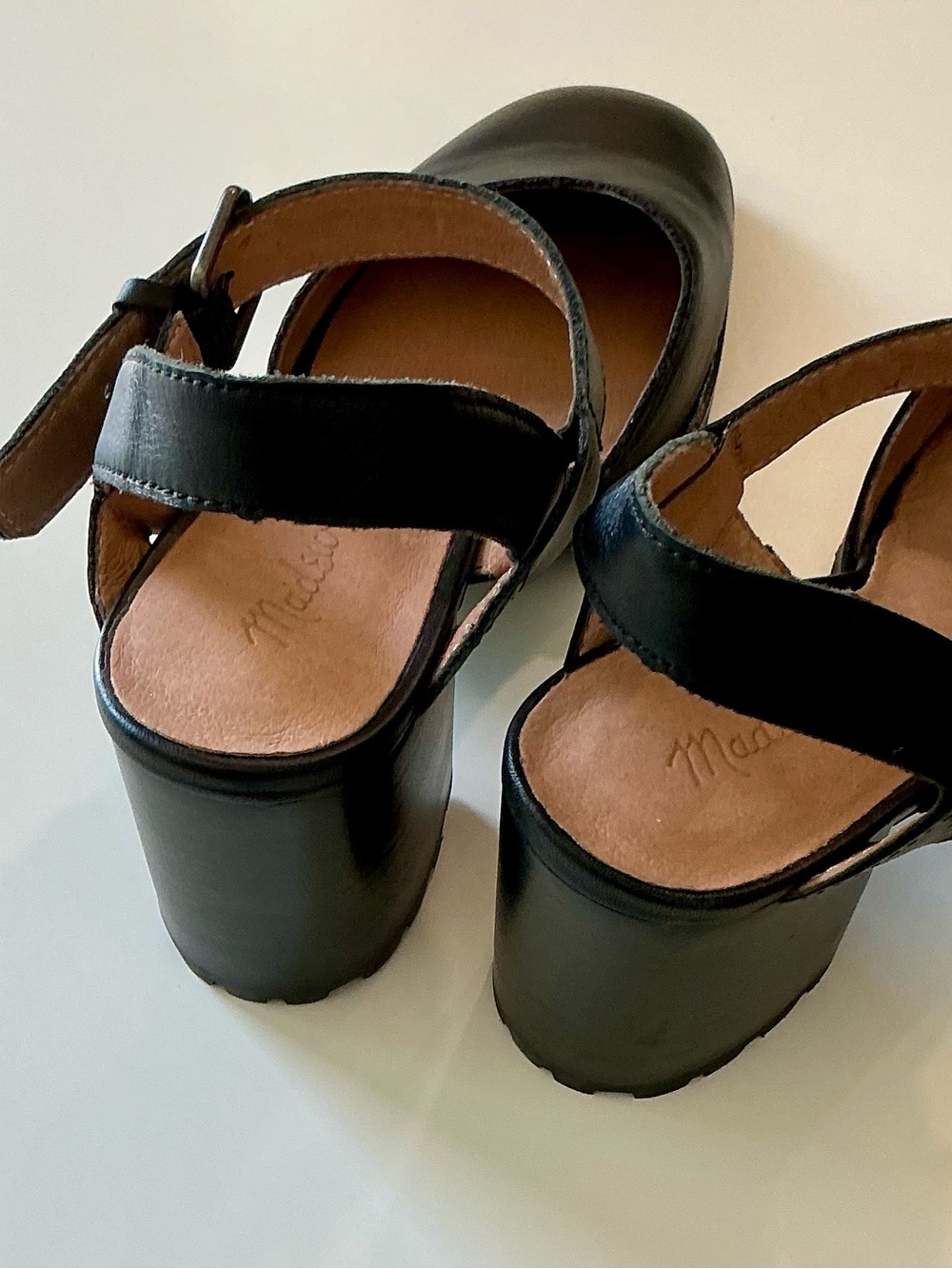 Madewell The Claudie Lugsole Mary Jane’s Sz 8 - Picture 10 of 10